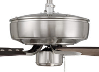 Craftmade - P52BNK5-52DWGWN - 52" Ceiling Fan - Pro Plus 52 Fan - Brushed Polished Nickel
