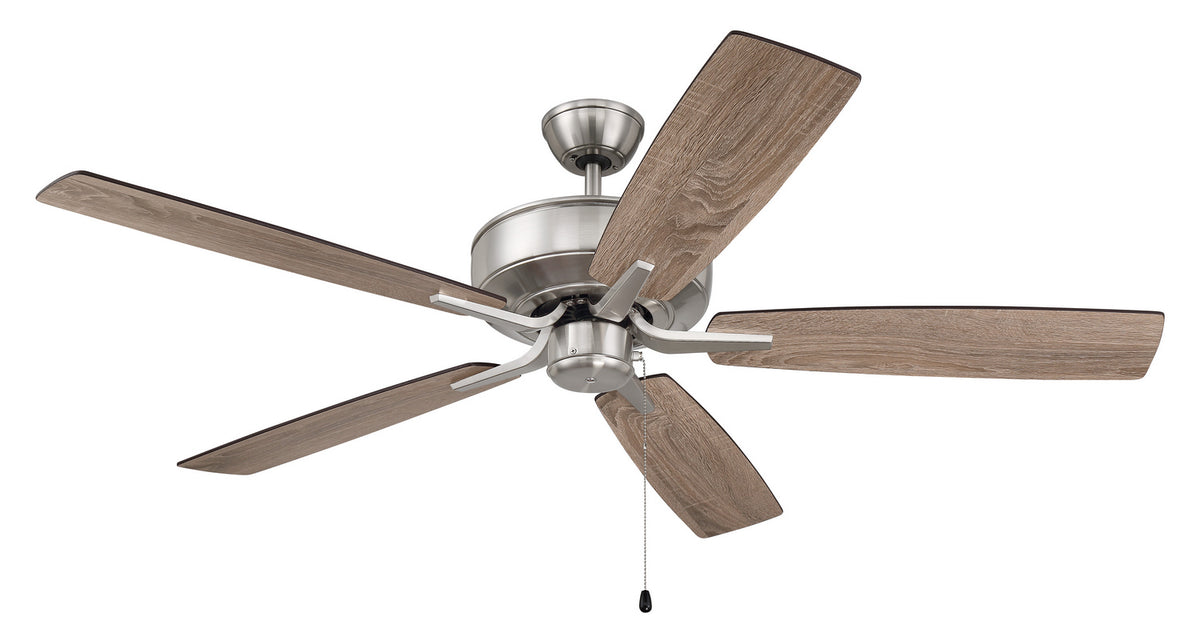Craftmade - P52BNK5-52DWGWN - 52" Ceiling Fan - Pro Plus 52 Fan - Brushed Polished Nickel