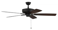 Craftmade - P52ESP5-52ESPWLN - 52" Ceiling Fan - Pro Plus 52 Fan - Espresso