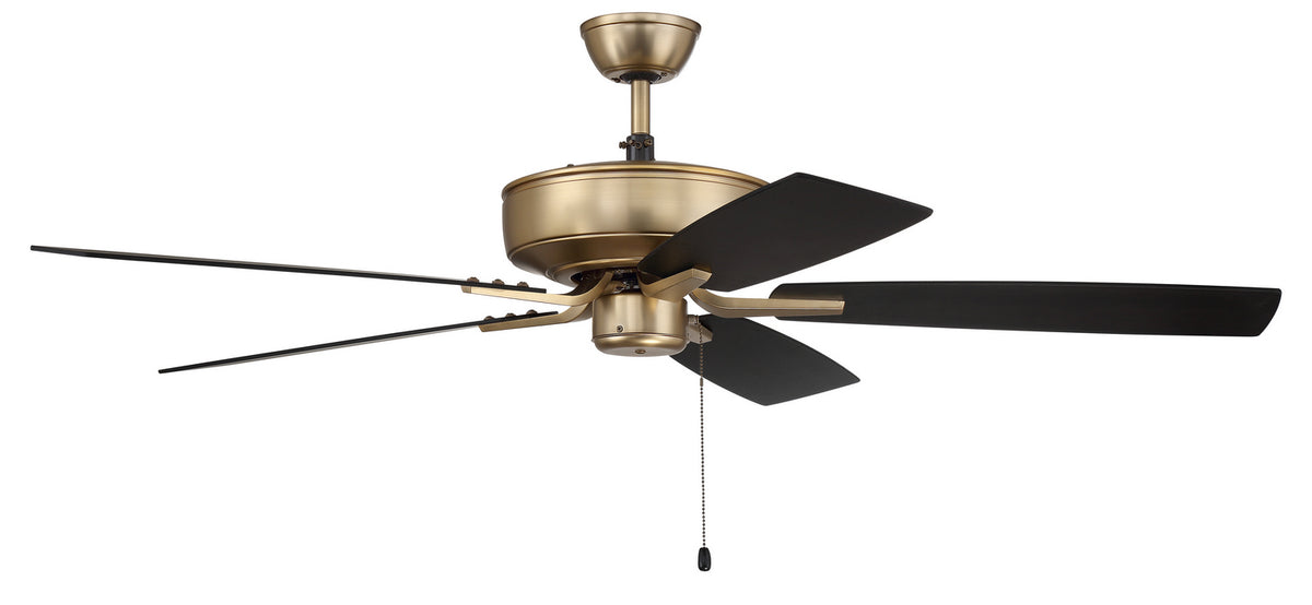 Craftmade - P52SB5-52BWNFB - 52" Ceiling Fan - Pro Plus 52 Fan - Satin Brass