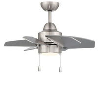 Craftmade - PPT24BNK6 - 24" Ceiling Fan - Propel II - Brushed Polished Nickel