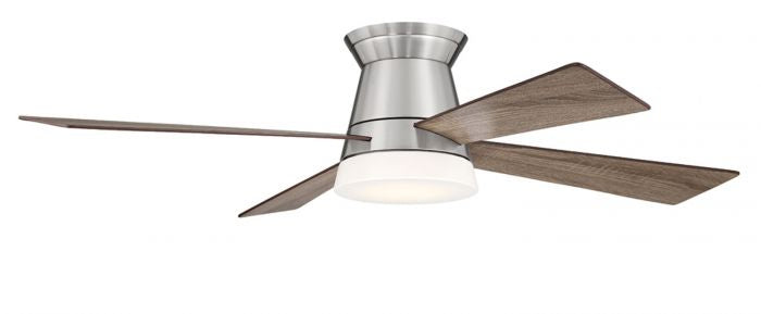 Craftmade 52"Ceiling Fan from the Revello collection in Brushed Polished Nickel finish