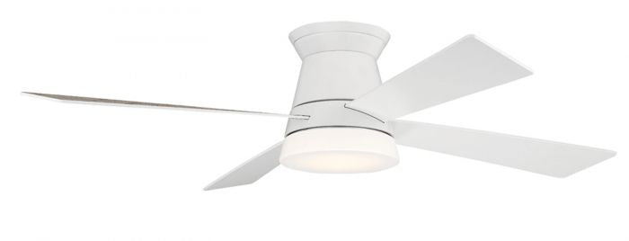 Craftmade 52"Ceiling Fan from the Revello collection in White finish