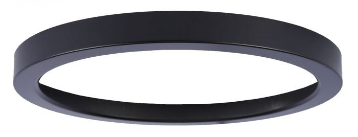 Craftmade - X9209-TRIM-FB - 9" Flushmount Optional Trim - LED Flushmount - Flat Black