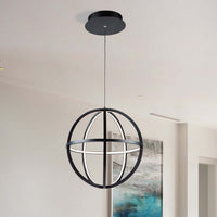 Artcraft - AC6661BK - LED Chandelier - Celestial - Matte Black