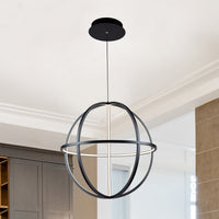 Artcraft - AC6662BK - LED Chandelier - Celestial - Matte Black