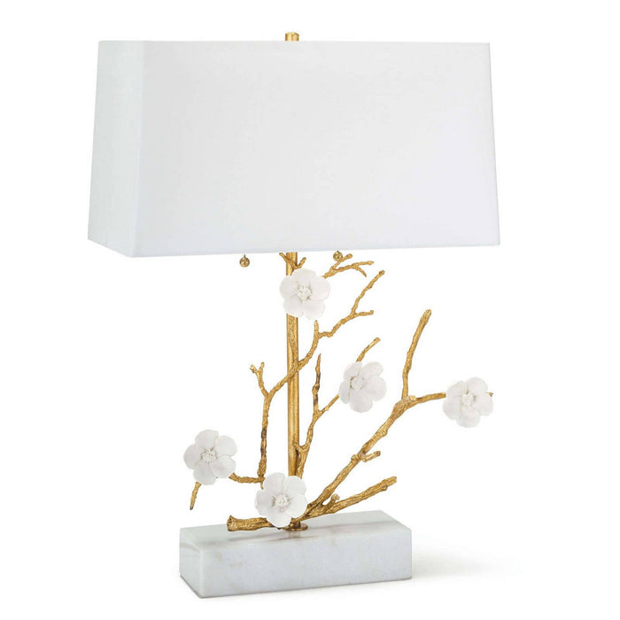 Regina Andrew Two Light Table Lamp from the Cherise collection in Gold finish