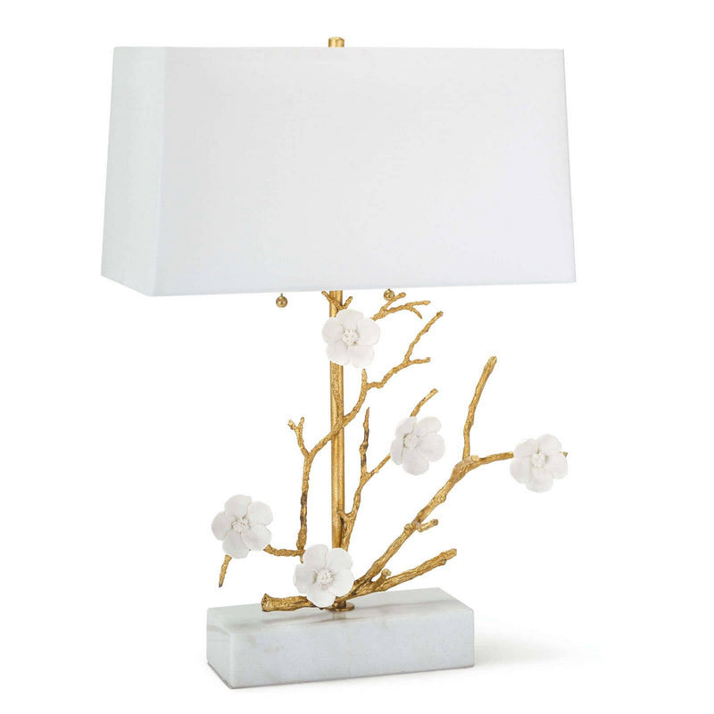 Regina Andrew Two Light Table Lamp from the Cherise collection in Gold finish