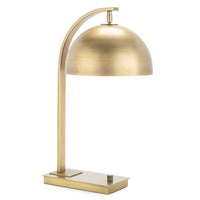 Regina Andrew - 13-1451NB - One Light Desk Lamp - Otto - Natural Brass