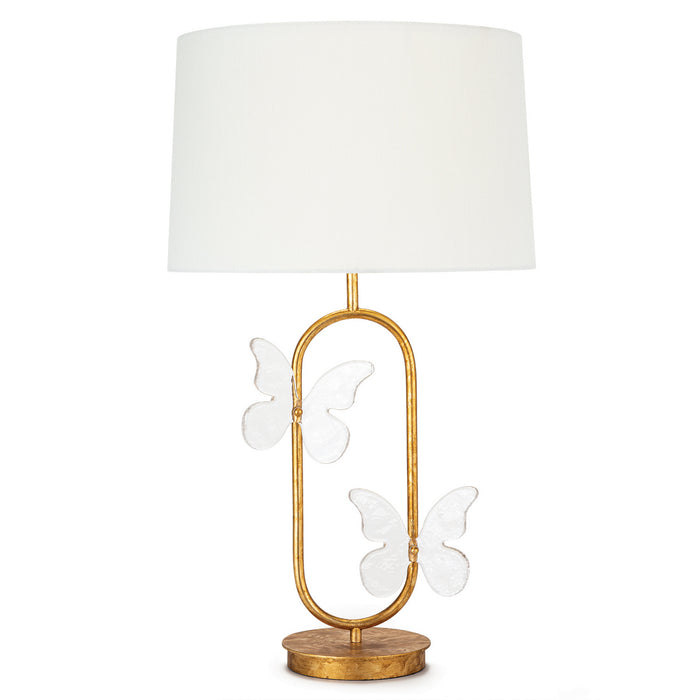 Regina Andrew One Light Table Lamp from the Monarch collection in Gold Leaf finish