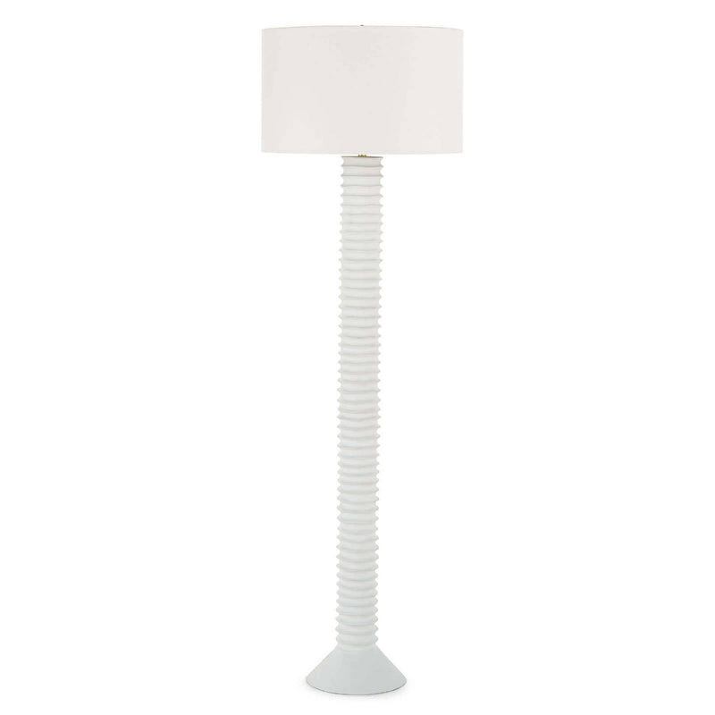 Regina Andrew - 14-1047WT - One Light Floor Lamp - Nabu - White