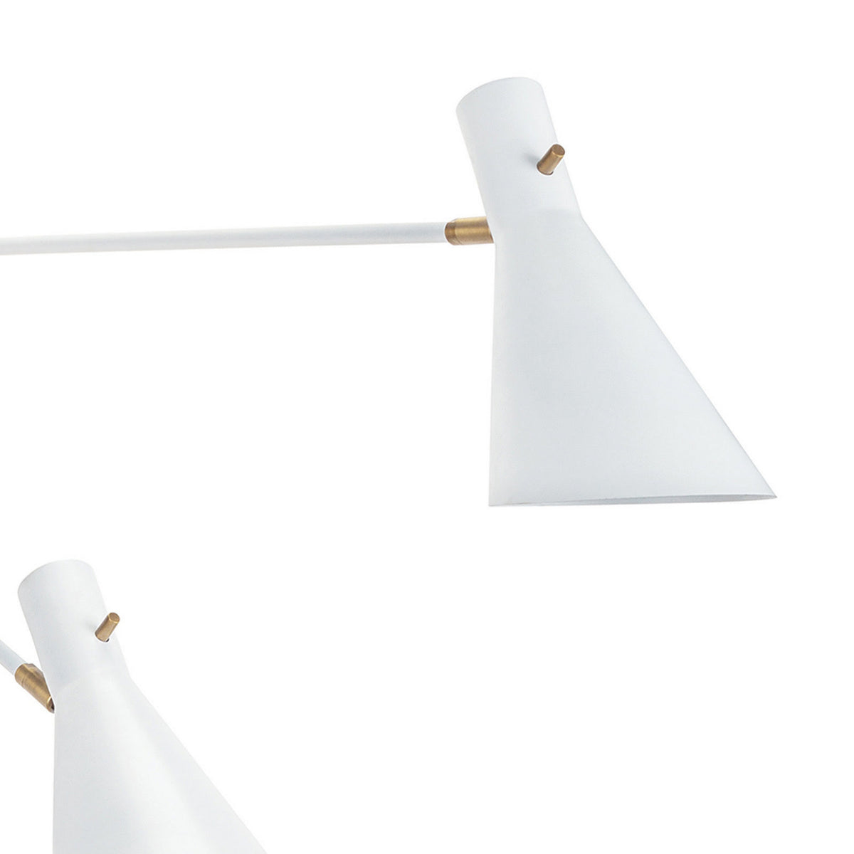 Regina Andrew - 15-1135WTNB - Two Light Wall Sconce - Spyder - White