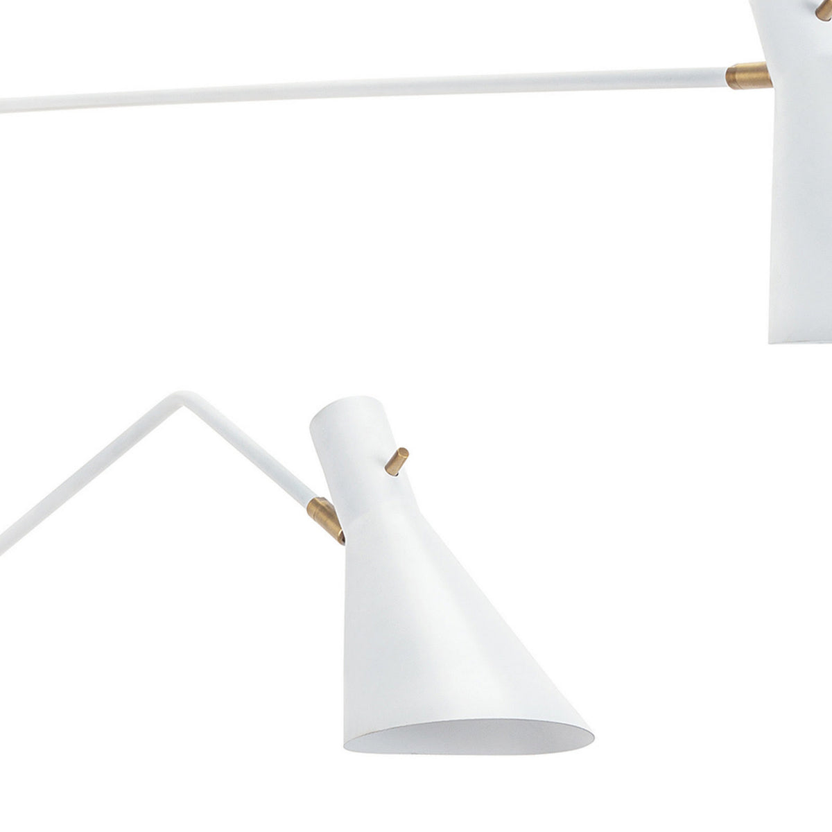 Regina Andrew - 15-1135WTNB - Two Light Wall Sconce - Spyder - White