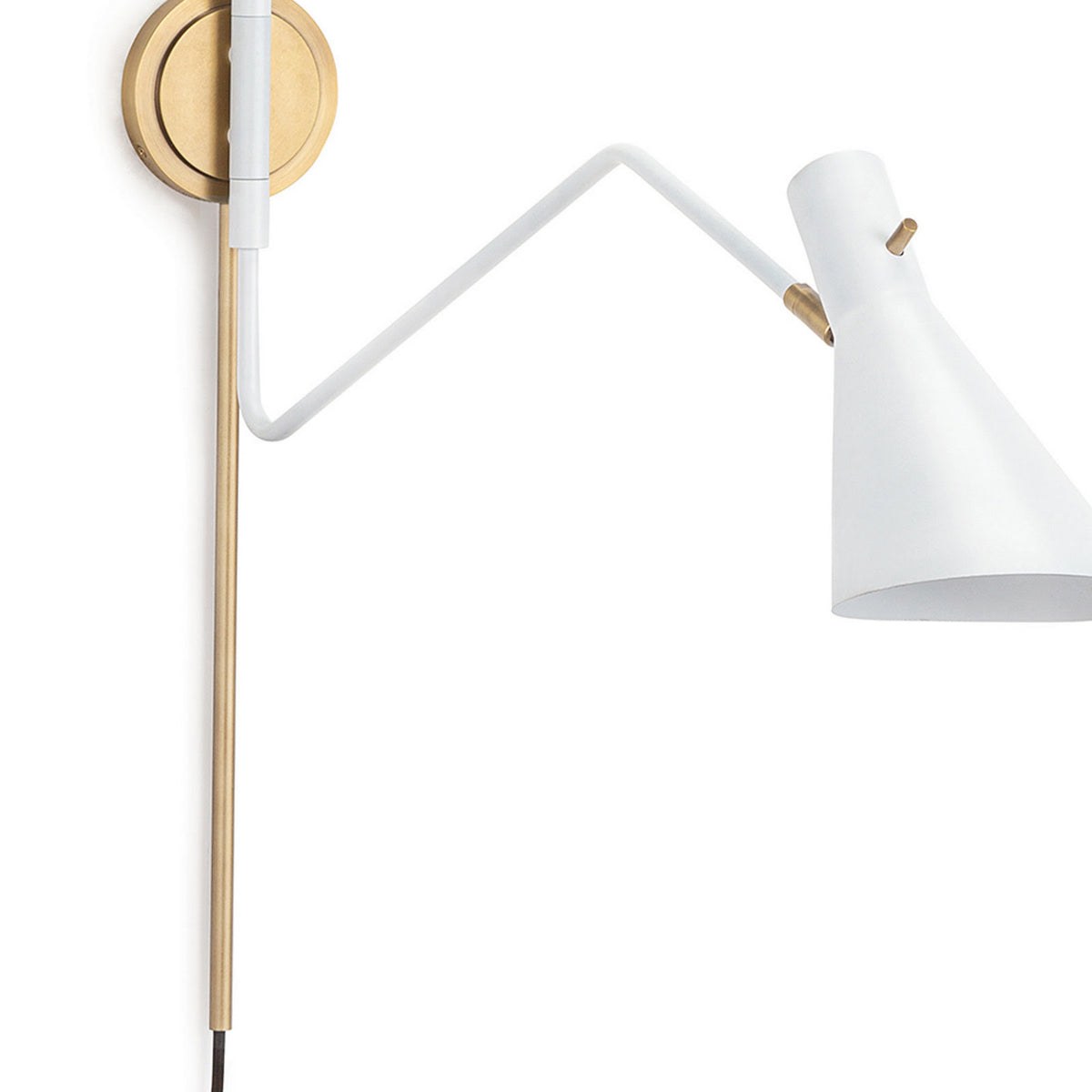 Regina Andrew - 15-1135WTNB - Two Light Wall Sconce - Spyder - White
