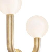 Regina Andrew - 15-1144R-NB - LED Wall Sconce - Happy - Natural Brass