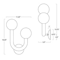 Regina Andrew - 15-1144R-ORB - LED Wall Sconce - Happy - Oil Rubbed Bronze