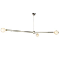 Regina Andrew - 16-1337PN - Three Light Chandelier - Talon - Polished Nickel