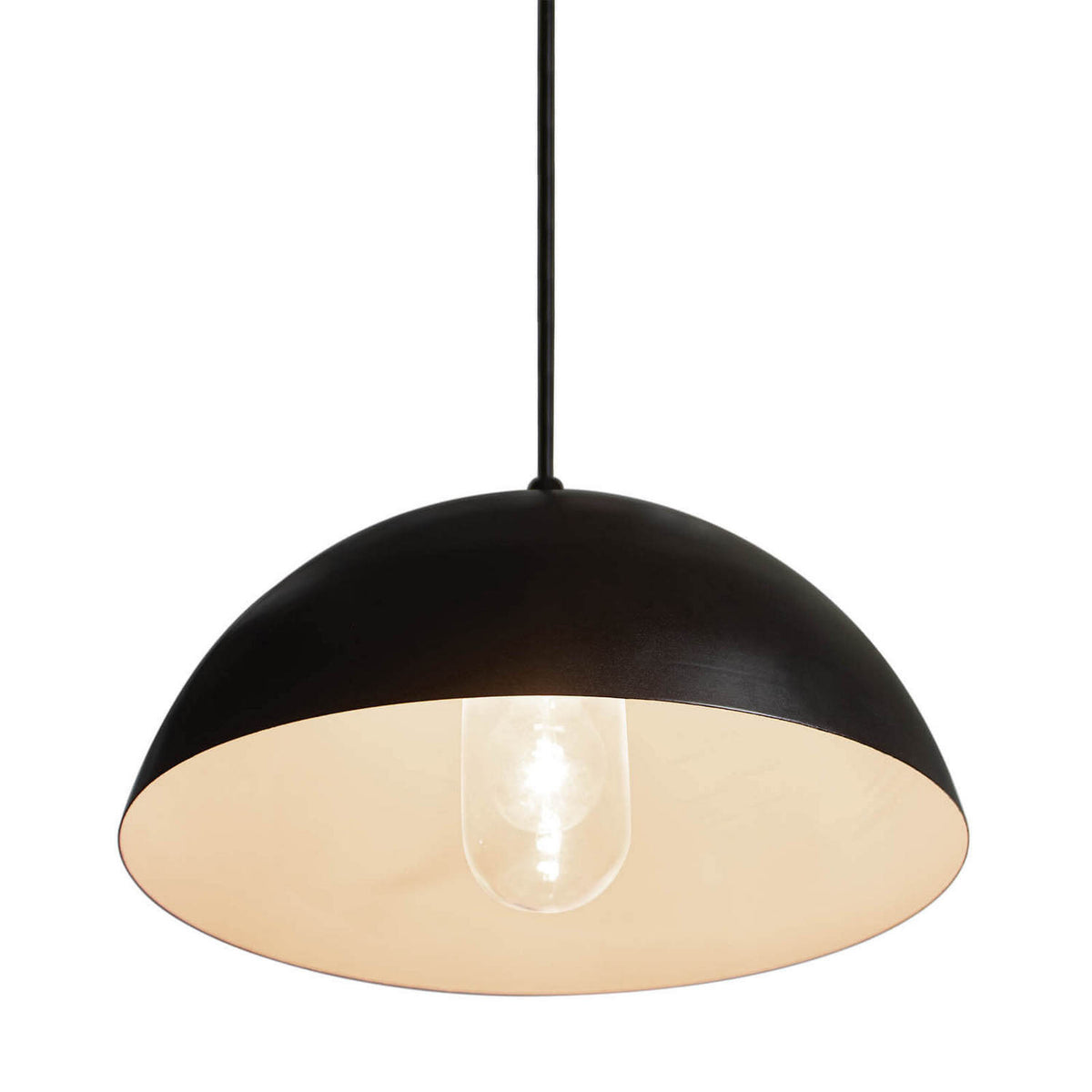 Regina Andrew - 17-1004BLK - One Light Pendant - Peridot - Black