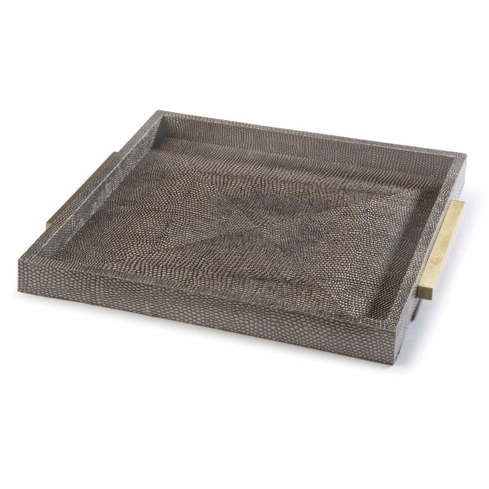 Regina Andrew Serving Tray from the Square collection in Brown finish