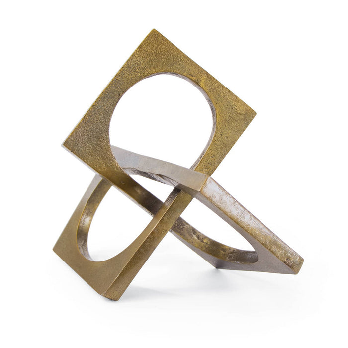 Regina Andrew Sculpture from the Emil collection in Brass finish