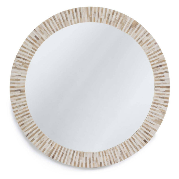 Regina Andrew Mirror from the Multitone collection in Natural finish