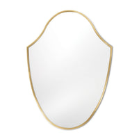 Regina Andrew - 21-1120NB - Mirror - Crest - Natural Brass