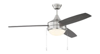 Craftmade - EPHA52BNK3-BNGW - 52" Ceiling Fan - Phaze Energy Star 3 - Brushed Polished Nickel