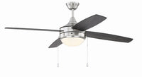 Craftmade - EPHA52BNK4-BNGW - 52" Ceiling Fan - Phaze Energy Star 4 - Brushed Polished Nickel