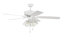Craftmade - P104W5-52WWOK - 52" Ceiling Fan - Pro Plus 104 - White