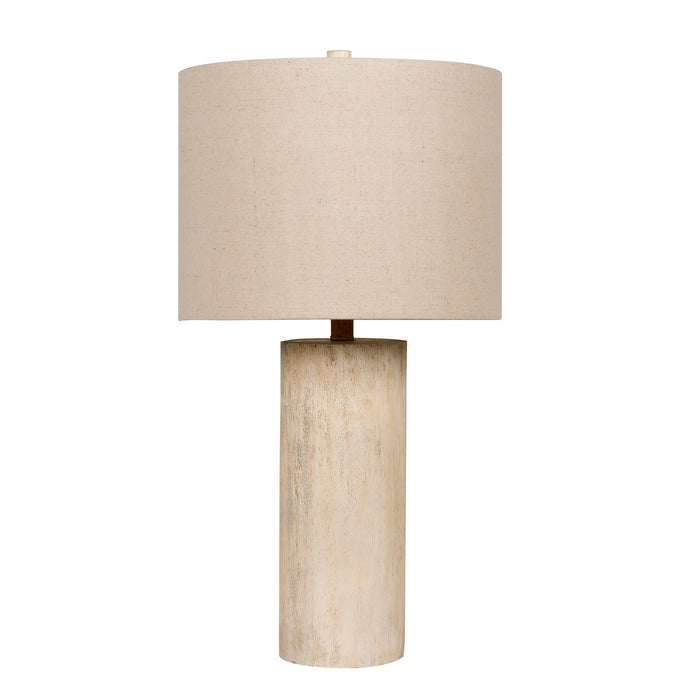 Craftmade One Light Table Lamp from the Table Lamp collection in Cottage White finish