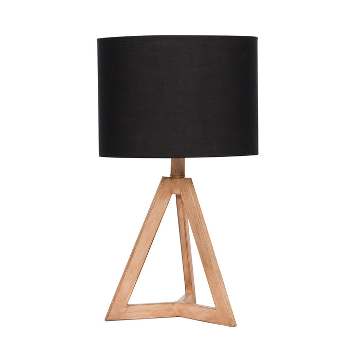 Craftmade One Light Table Lamp from the Table Lamp collection in Natural Wood finish