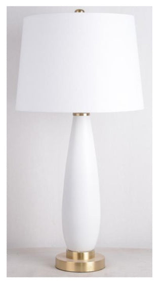 Craftmade One Light Table Lamp from the Table Lamp collection in Satin Brass finish