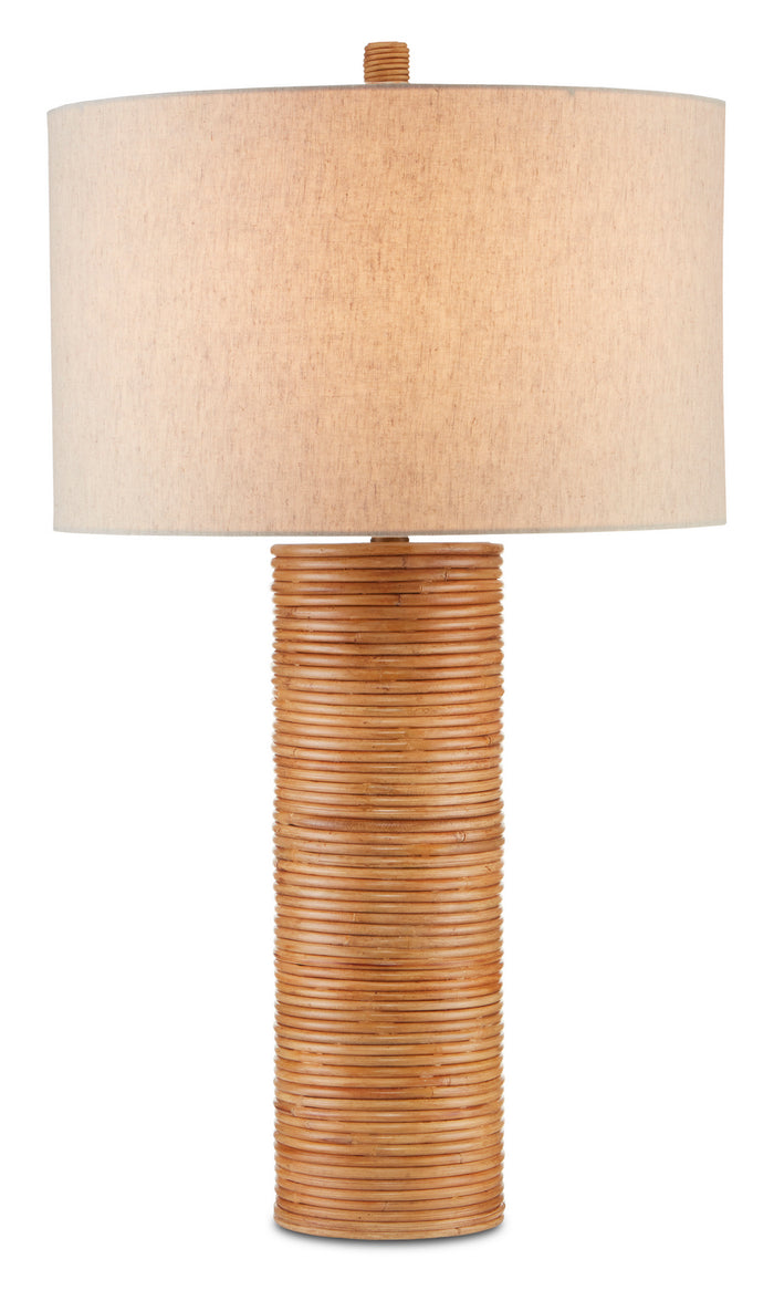Currey and Company One Light Table Lamp from the Salome collection in Natural finish