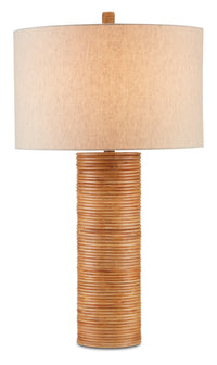 Currey and Company - 6000-0735 - One Light Table Lamp - Salome Table Lamp - Natural