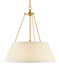 Currey and Company - 9000-0793 - LED Pendant - Antique Gold Leaf/White