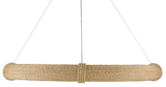 Currey and Company 12 Light Chandelier from the Portmeirion collection in Satin Black/Abaca Rope finish