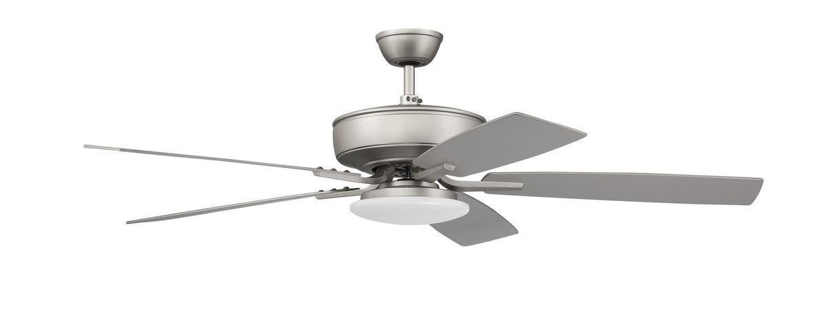 Craftmade - P112BN5-52BNGW - 52" Ceiling Fan - Pro Plus 112 - Brushed Nickel