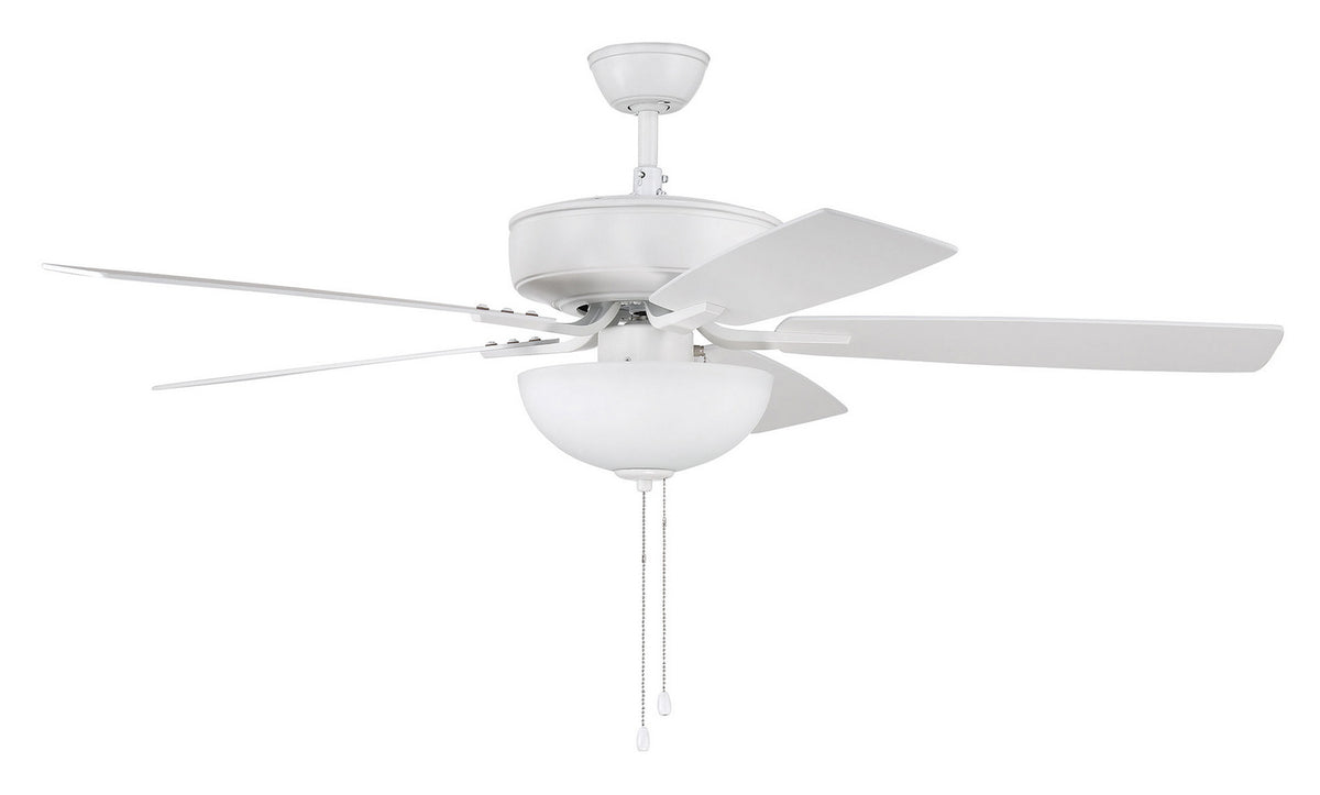 Craftmade - P211W5-52WWOK - 52" Ceiling Fan - Pro Plus 211 - White