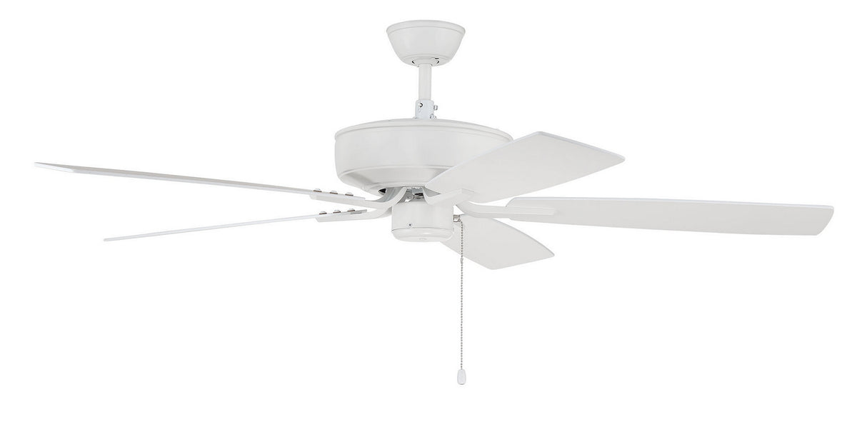 Craftmade - P52W5-52WWOK - 52" Ceiling Fan - Pro Plus 52 Fan - White