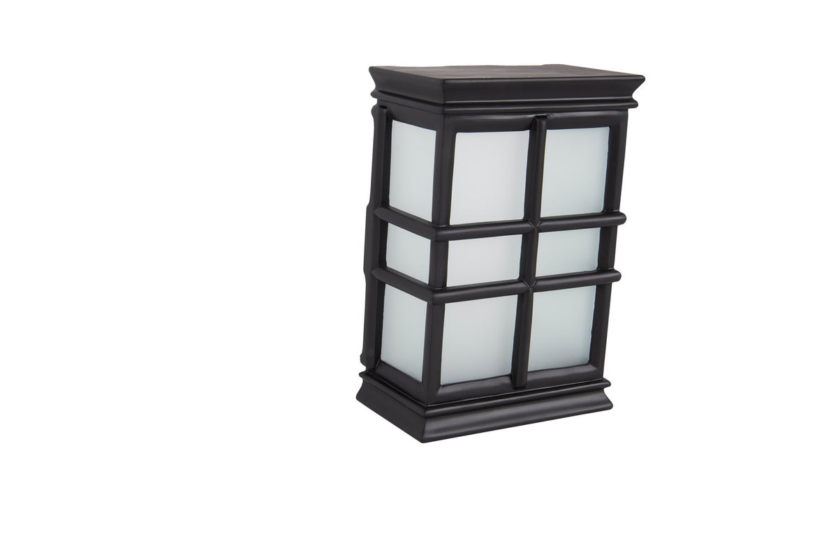 Craftmade - CH1505-FB-WG - Hand-Carved Window Pane Chime - Designer-Chime - Flat Black