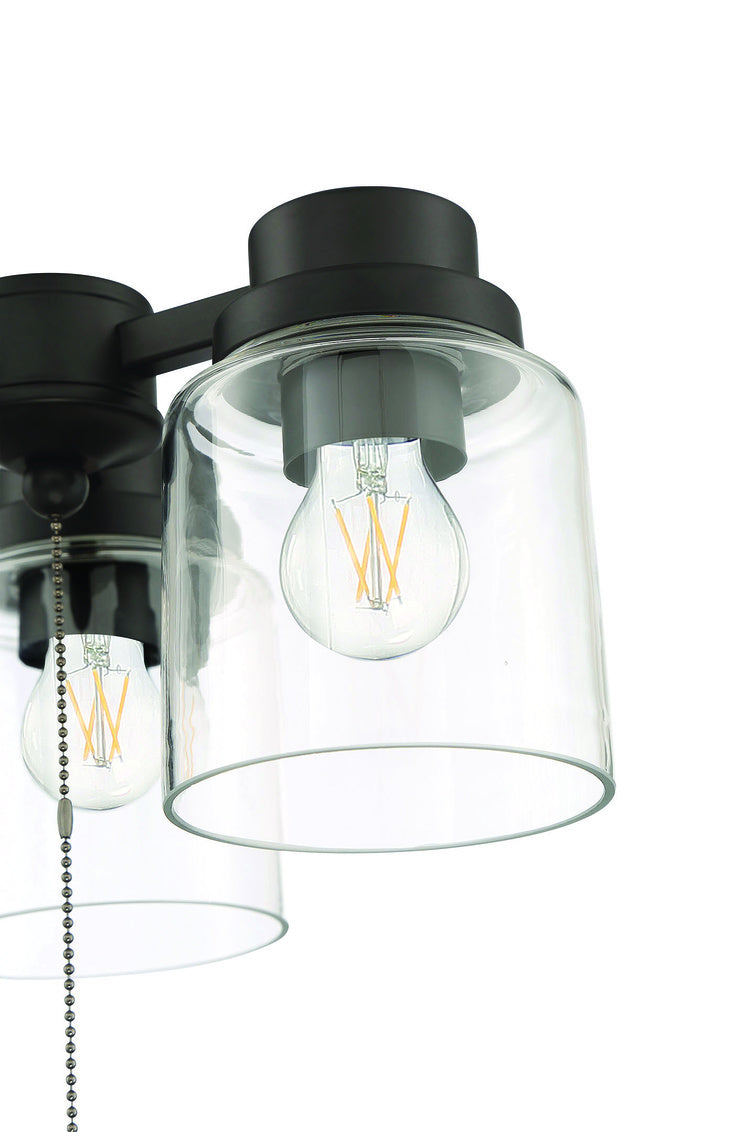 Craftmade - LK301102-FB-LED - LED Ceiling Fan Light Kit - Light Kit-Armed - Flat Black