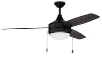 Craftmade - PHA52FB3 - 52" Ceiling Fan - Phaze 3 - Flat Black