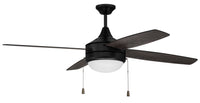 Craftmade - PHA52FB4 - 52" Ceiling Fan - Phaze 4 - Flat Black