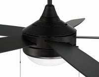 Craftmade - PHA52FB5 - 52" Ceiling Fan - Phaze 5 - Flat Black