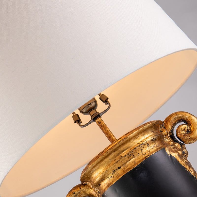 Lucas + McKearn - TA1150 - One Light Table Lamp - Black/Gold