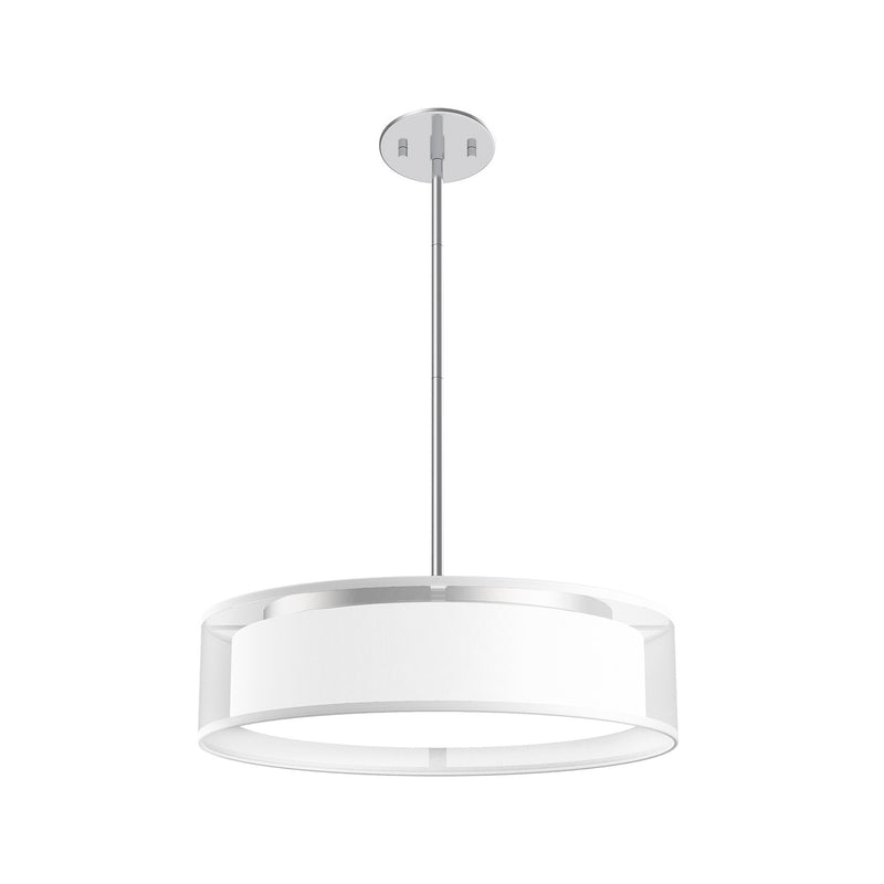 Kuzco Lighting - PD7916-WOR - LED Pendant - Dalton - White Organza