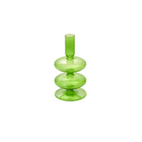 Design Shop Green Wizard Candlestick, 3.5" X 6.75"