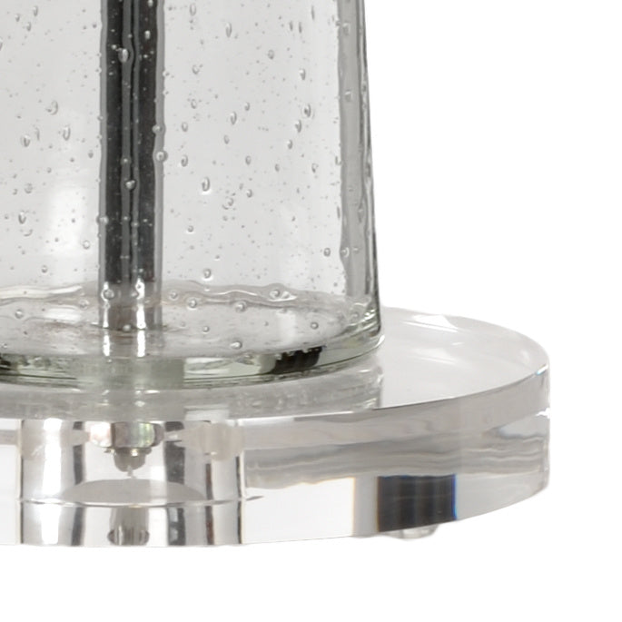 Chelsea House Bubble Glass Column Lamp