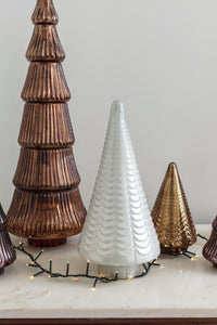 Design Shop White Firefly Tree, 7.75" X 15".