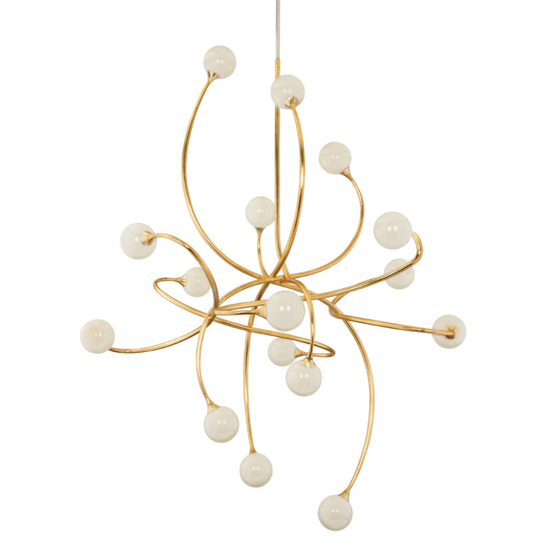 Corbett Lighting - 294-716 - 16 Light Chandelier - Signature - Gold Leaf